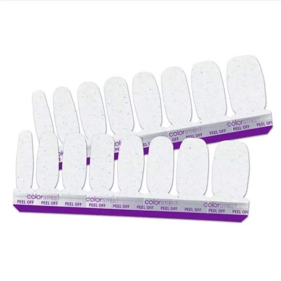 *Retired* Color Street: Chasing Clouds | Milky White Sparkle Glitter Party - Picture 16 of 16